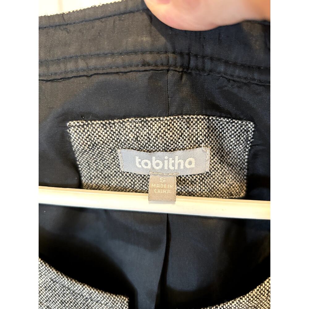 Tabitha Wool Blend Cropped Jacket, Size Small - image 2